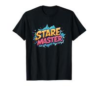 Emblema de maestro de miradas vibrantes para niños y niñas Camiseta