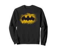 Emblema de Noche de héroe Amarillo con Logotipo de Batman Sudadera