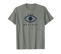 Emblema de observación de Estrellas de Ojo Celestial Sky Watcher Camiseta, Hombre, Verde Militar Jaspeado, 3XL