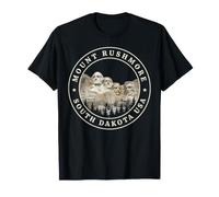 Emblema de Recuerdo de Viaje de Dakota del Sur Mount Rushmore Camiseta