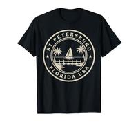 Emblema de Recuerdo de Viaje de San Petersburgo, Florida Camiseta