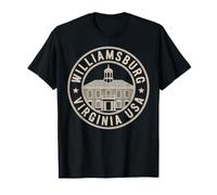 Emblema de Recuerdo de Viaje de Williamsburg Virginia Camiseta