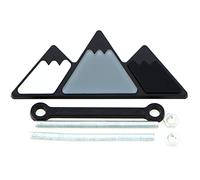 Emblema de rejilla de repuesto para Toyota 4Runner Tundra Sequoia Rav4 Highlander Tacoma, mejora el estilo del vehículo, fácil de instalar