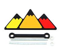 Emblema de rejilla de repuesto para Toyota 4Runner Tundra Sequoia Rav4 Highlander Tacoma Premium Weather- Accesorio de estilo