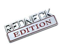 Emblema de Repuesto, 1 Unidad, 3.1 Pulgadas, edición de Cuello Rojo, para Auto, camión, Barco, para F-150 F250 F350 Silverado RAM 1500