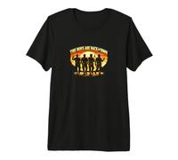 Emblema de reunión de The Boys Are Back in Town Brotherhood Divertido Camiseta Premium