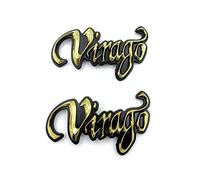 Emblema De Tanque De Combustible para Motocicleta, Accesorios De Decoración, Calcomanías, Pegatinas para Yamaha para Virago XV125 250 400 535 700 Moto Tanque