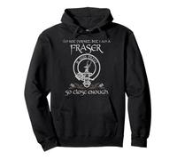 Emblema del Clan Fraser of Lovat con Emblema Vintage de Herencia Escocesa Sudadera con Capucha