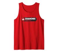 Emblema del Logotipo de Chamonix - Chamonix Francia - Chamonix Mont Blanc Camiseta sin Mangas