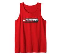 Emblema del Logotipo de Las montañas Adirondack - The Adirondacks New York Camiseta sin Mangas
