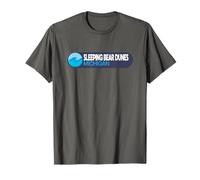 Emblema del Logotipo de Sleeping Bear Dunes National Lakeshore Michigan Camiseta