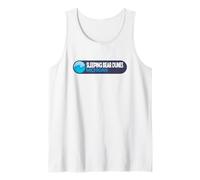 Emblema del Logotipo de Sleeping Bear Dunes National Lakeshore Michigan Camiseta sin Mangas
