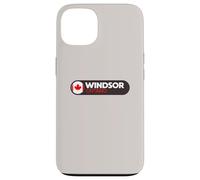 Emblema del Logotipo de Windsor - Windsor Ontario Canadá Carcasa para iPhone 13