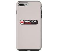 Emblema del Logotipo de Windsor - Windsor Ontario Canadá Carcasa para iPhone 7 Plus/8 Plus