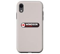 Emblema del Logotipo de Windsor - Windsor Ontario Canadá Carcasa para iPhone XR
