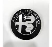 Emblema del Logotipo del Coche Insignia para Alfa Romeo 147 156 159 Brera Mito Metallo,74mm,Insignia Logotipo Capó Delantero O Puerta del Maletero Pegatinas Logo Accesorios Coche
