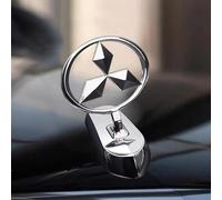 Emblema del Logotipo del Coche Insignia para Mitsubishi i-MiEV Colt Lancer ASX Outlander Pajero L200, Insignia Logotipo Capó Delantero O Corpo O Puerta del Maletero Pegatinas Accesorios,A