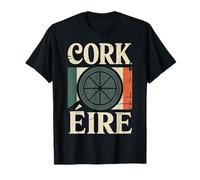 Emblema del orgullo irlandés de Cork Éire Travel City Camiseta