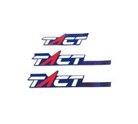 Emblema del Tanque De Combustible para Motocicleta, Calcomanías con Insignia Aptas para Tact Fullmark, Pegatinas Decorativas, Juego Ornamentales Carenado Completo