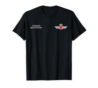 Emblema Ejército del Aire Veterano Ejército español Camiseta