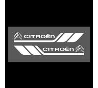 Emblema Escudo para Citroen C4 C-Triomphe,3D Logo Adhesivo para Capó Delantero Trasero Emblema/Emblema para Maletero para Carrocería Pegatinas,White