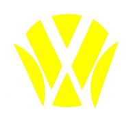 Emblema esquinas Neon Amarillo Trasera de Finest de Folia Volkswagen Golf 6 VI GTI GTD R Turbo Logo pantalla trasero