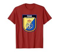 Emblema FGNE Armada Española Ejército español Militar Camiseta, Hombre, Arándano, S