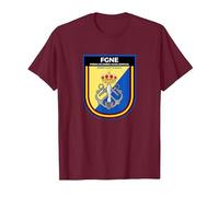 Emblema FGNE Armada Española Ejército español Militar Camiseta, Hombre, Granate, S