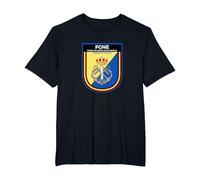 Emblema FGNE Armada Española Ejército español Militar Camiseta, Hombre Tallas Grandes, Negro, 3X Alto