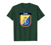 Emblema FGNE Armada Española Ejército español Militar Camiseta, Hombre, Verde Bosque, 3XL