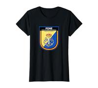 Emblema FGNE Armada Española Ejército español Militar Camiseta, Mujer, Negro, S