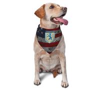 Emblema Israelí De Jerusalén Baberos Perros Lavable Bandana Mascotas Ajustable Bufanda Mascota para Cachorros Accesorios Uso Diario