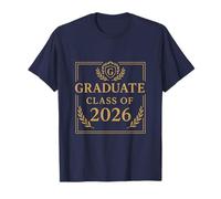 Emblema Laurel Honor Clase 2026 Camiseta
