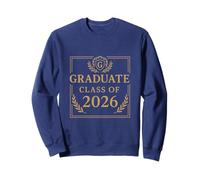 Emblema Laurel Honor Clase 2026 Sudadera