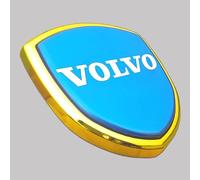 Emblema Logo para Coche, para Volvo 3D Emblemas Maletero Pegatinas y Carrocería Cromo Insignia Adhesivo del Logotipo,B