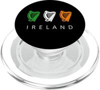 Emblema Medieval de Triple Arpa Celta Irlandesa de Irlanda PopSockets PopGrip para MagSafe