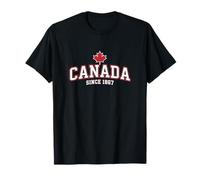 Emblema Nacional de Estilo Universitario, CANADÁ Desde 1867 Camiseta