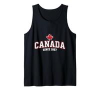 Emblema Nacional de Estilo Universitario, CANADÁ Desde 1867 Camiseta sin Mangas