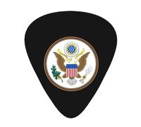 Emblema nacional de los Estados Unidos Púas de guitarra para bajo, paquete de 12