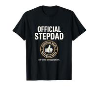 Emblema oficial de la designación de Stepdad de todos los tiempos Camiseta