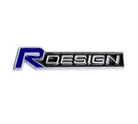 Emblema para Coche para Volvo R Design S60 V60 XC60 S60 V40, Autoadhesiva Adhesivo Pegatina para Carrocería Insignia Logo Logotipo Calcomanías del Coche,C