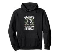 Emblema Protector de Estanque Garden Guardian Frog Backyard Sudadera con Capucha
