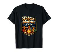 Emblema S More The Merrier Camping Mountain Camiseta