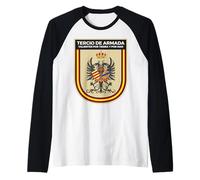 Emblema TEAR Infantería Marina Española Camiseta Manga Raglan