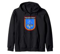 Emblema UCO. Ningún chorizo sin castigo. Sudadera con Capucha
