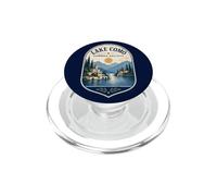 Emblema Vintage de la Sociedad de Verano de Lago como Italia PopSockets PopGrip para MagSafe