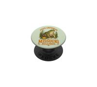 Emblema Vintage Show-Me Region Bullfrog PopSockets PopGrip Adhesivo