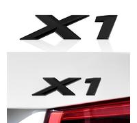 Emblema X1 brillante negro, reemplazo compatible con BMW F48 F49 E84 U10, adhesivo para capó trasero, logotipo, nombre, calcomanía, números, letras