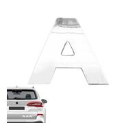 Emblemas e insignias de coche Carta 3D,Pegatina de letras emblema para coche,Impermeable y resistente a la decoloración para parachoques | Pegatinas de diseño 3D únicas Pegatinas alfabéticas para veic