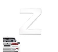 Emblemas e insignias de coche Letra 3D,Pegatina de letras emblema para coche, Calcomanías automotrices Pegatinas de parachoques impermeables, Pegatinas de alfabeto de larga duración para uso en